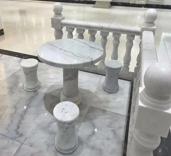  China white marble tiles